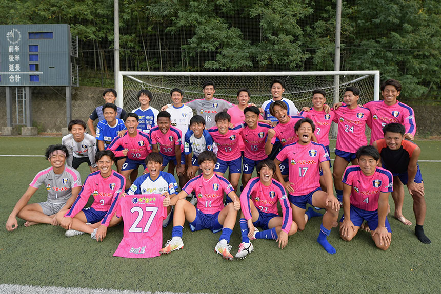 東海社会人サッカーリーグ1部2位（3勝1敗1分）